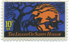 The Legend of Sleepy Hollow stamp